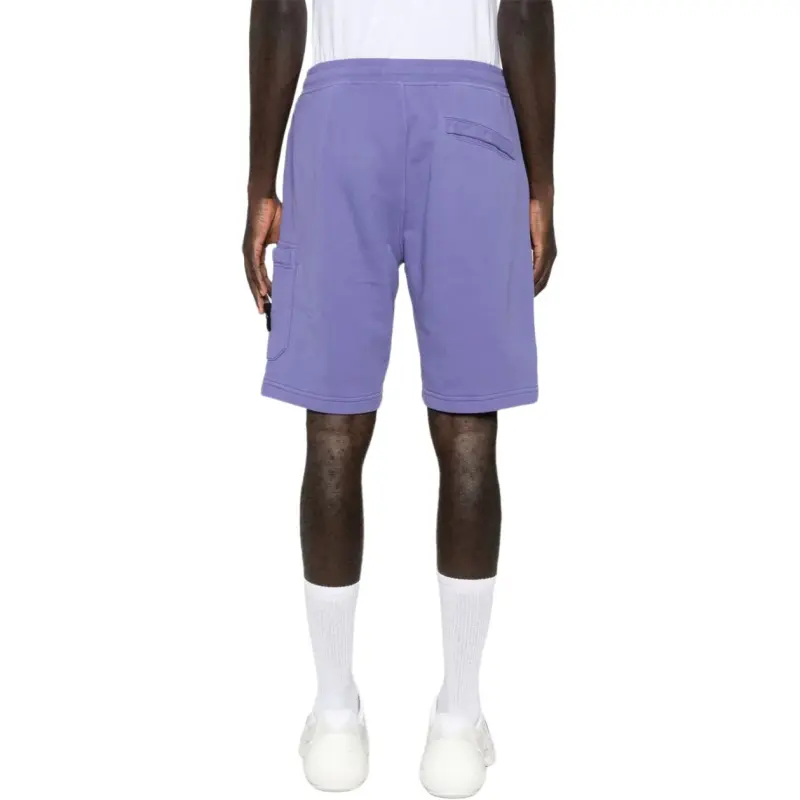 STONE ISLAND Compass Patch Drawstring Shorts-4