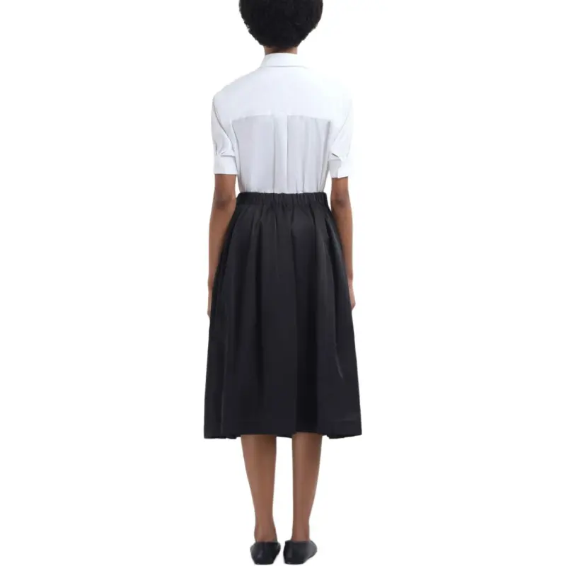 MARNI Logo embroidered Midi Skirt-3
