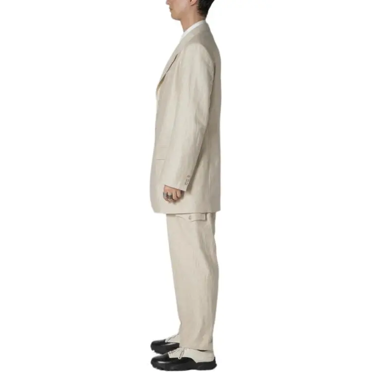 Yohji Yamamoto Single breasted Blazer-4