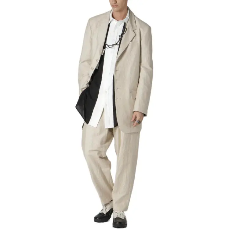 Yohji Yamamoto Single breasted Blazer-6
