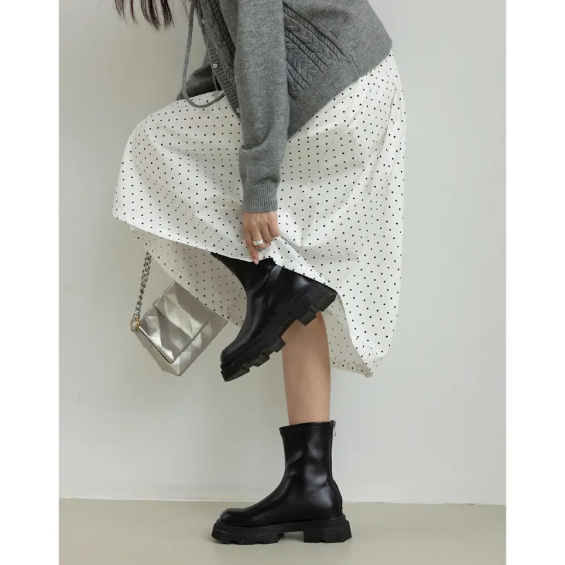 【dme】 Casual Long Skirts Women's White-3
