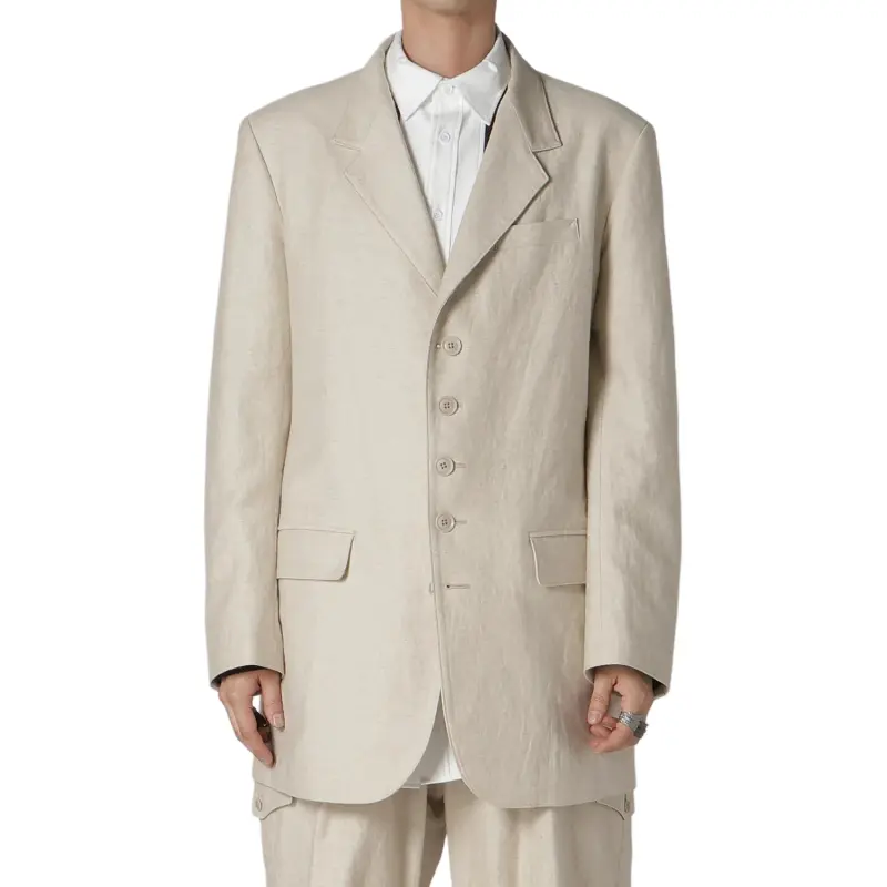 Yohji Yamamoto Single breasted Blazer-3