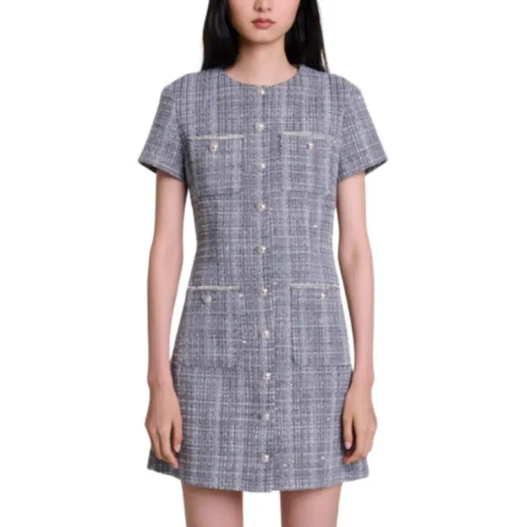 Maje Tweed Mini Dress-3