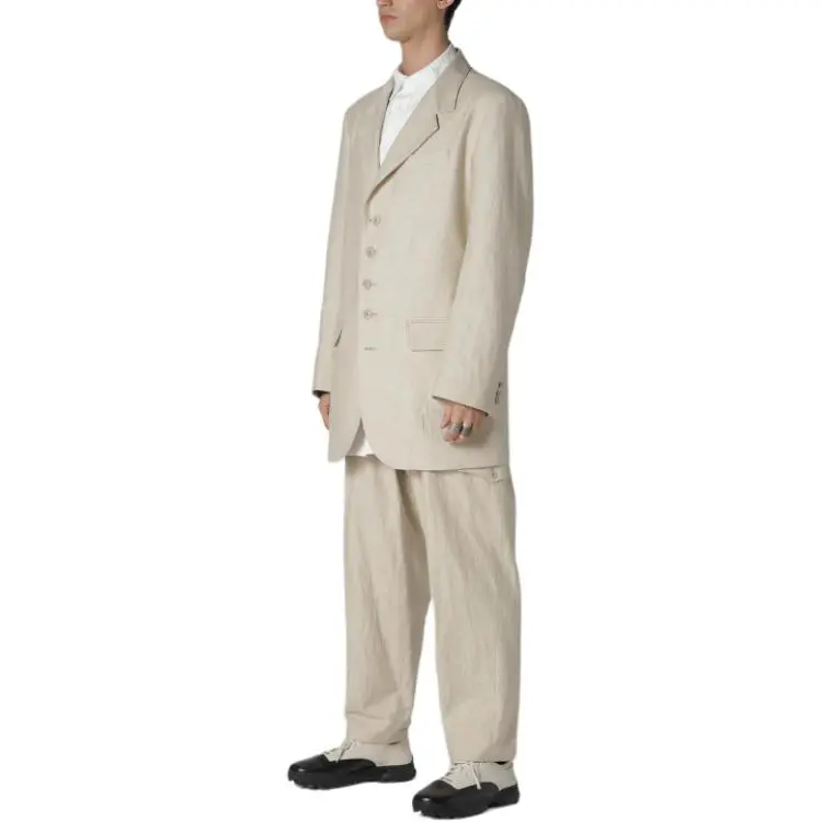 Yohji Yamamoto Single breasted Blazer-5
