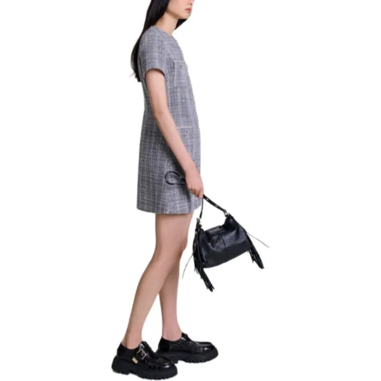Maje Tweed Mini Dress-2