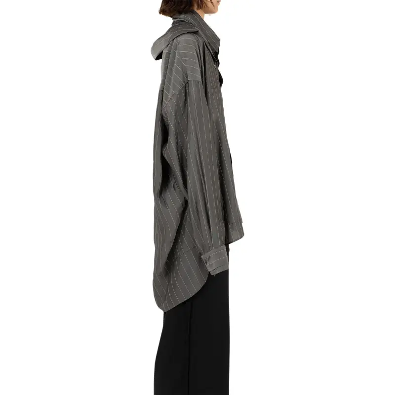 Maison Mihara Yasuhiro SS25 Shirt Women's Gray-5
