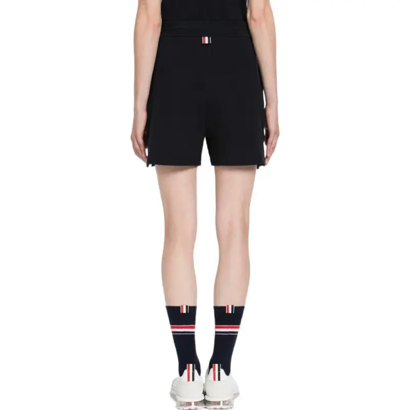 THOM BROWNE Tie waist Shorts-4