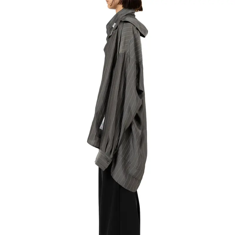 Maison Mihara Yasuhiro SS25 Shirt Women's Gray-2