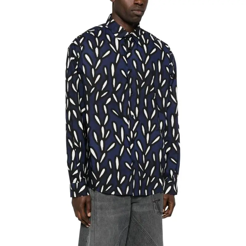 Jacquemus La Chemise Simon Graphic Printed Shirt-1