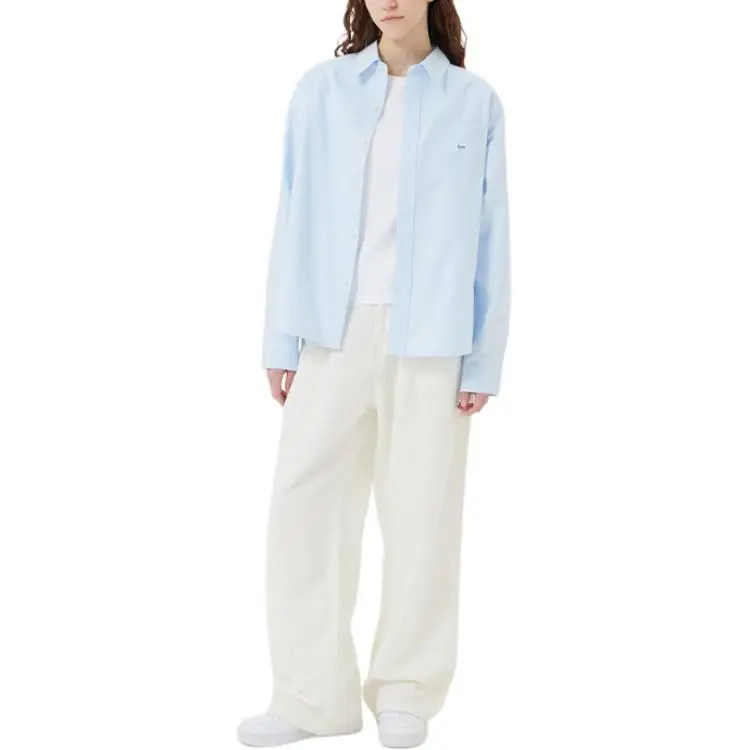 Lee Shirts Unisex Light Blue-2