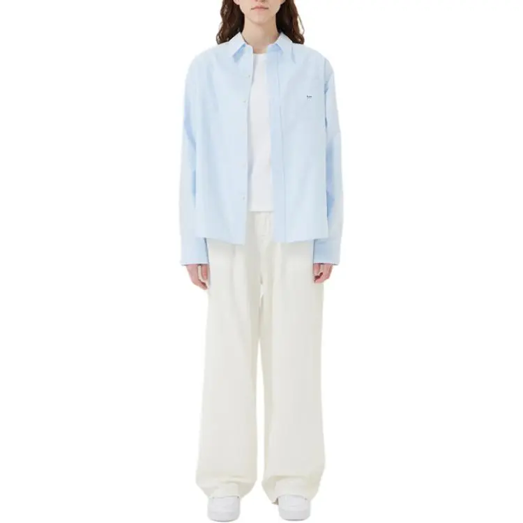 Lee Shirts Unisex Light Blue-5