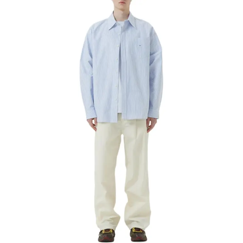Lee Shirts Unisex Blue-4