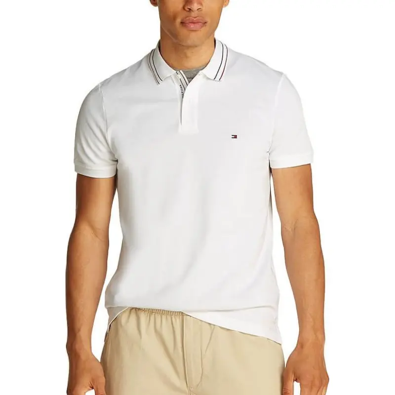 Tommy Hilfiger Polo Shirt Men's White-1