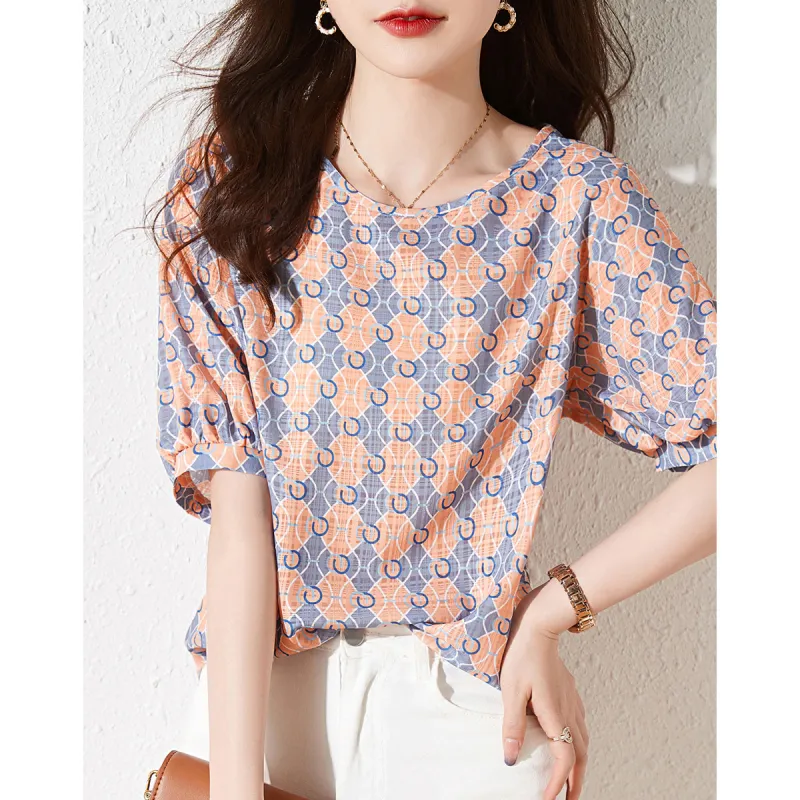Mo Han Yi Mei T Shirt Women's Multicolor-4