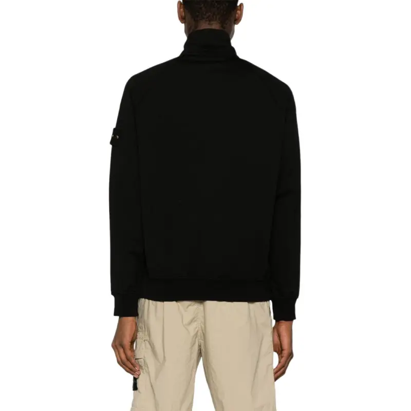 STONE ISLAND High Neck Zip Up Jacket-6