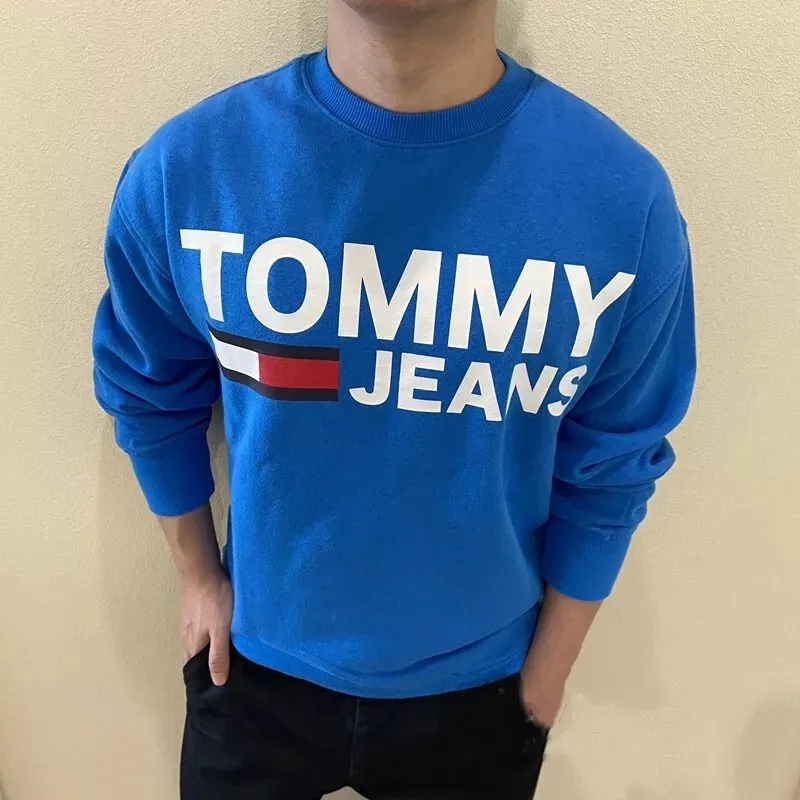 Tommy Hilfiger FW24 Sweatshirt Men's Blue-2
