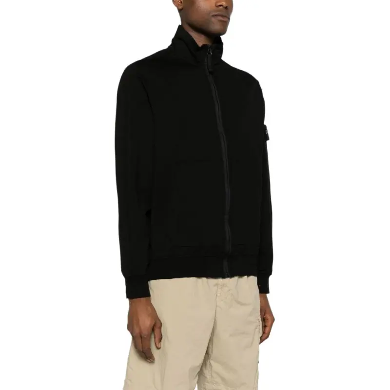 STONE ISLAND High Neck Zip Up Jacket-7