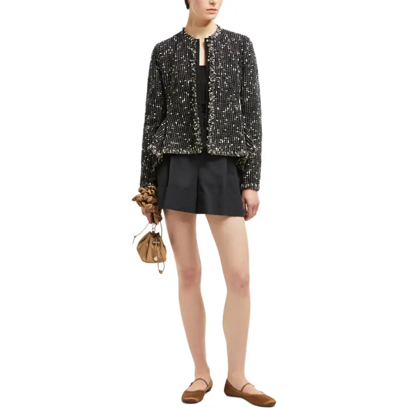 Moncler Verneuil Jackets Coats Women's Black-1