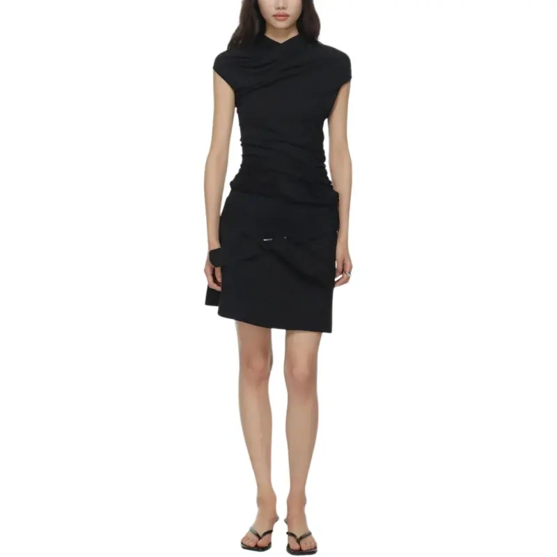 LOW CLASSIC Belted Mini Skirt-3