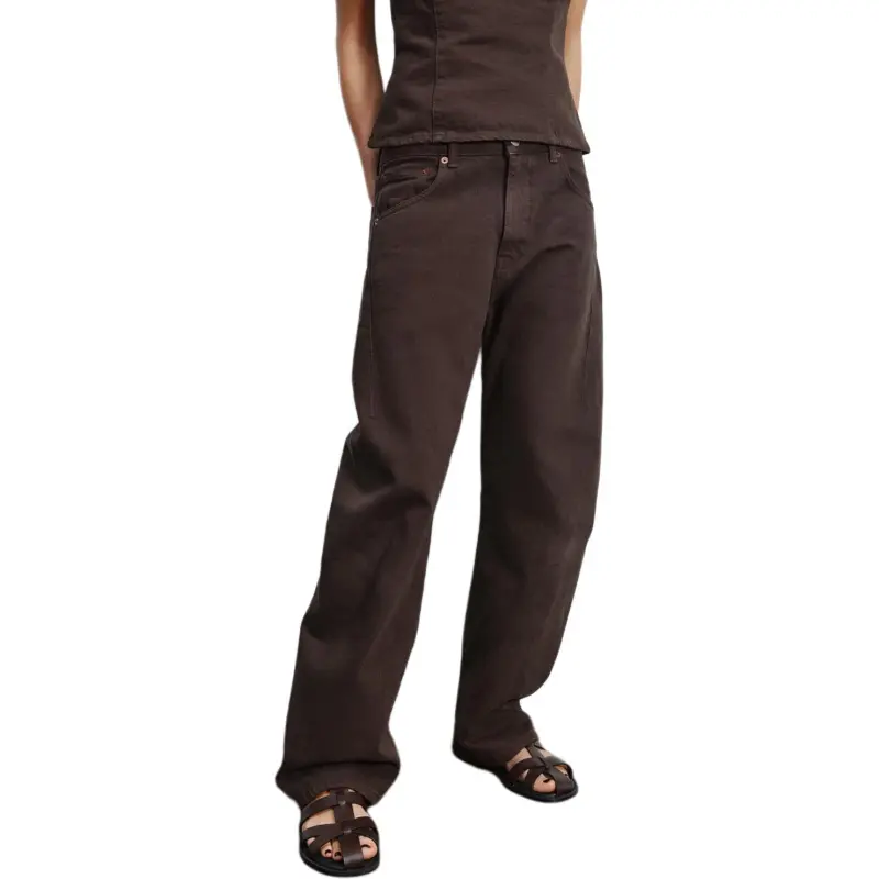 ZARA Jeans Women's Brown-3