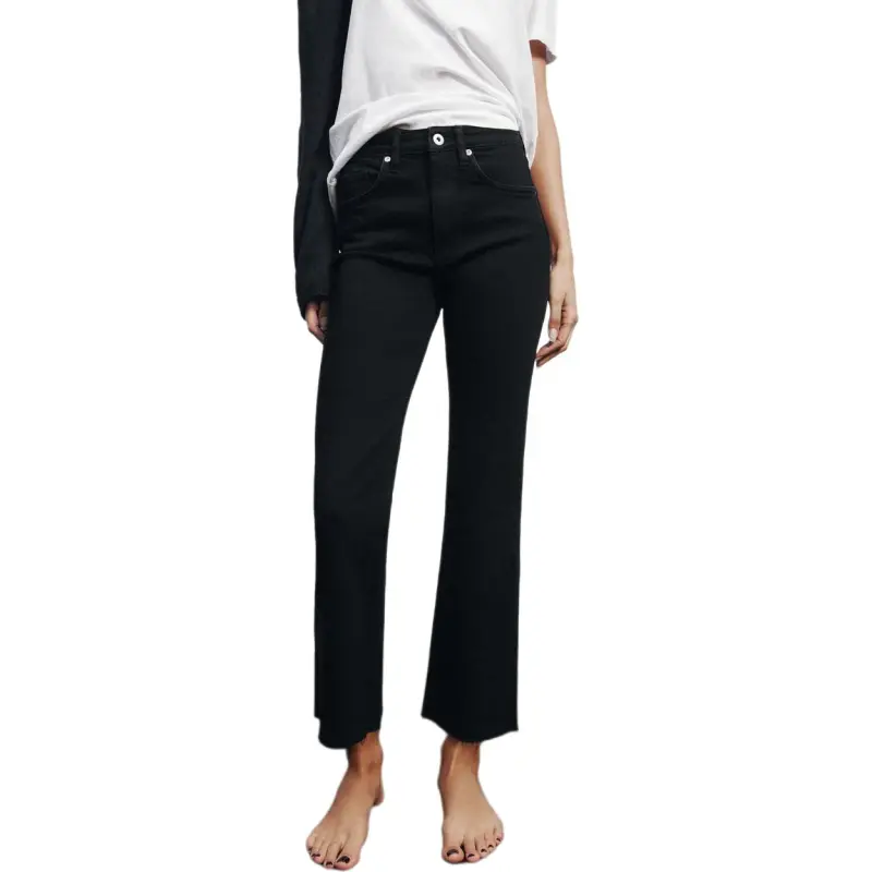 ZARA Trf Jeans Women's Black-2