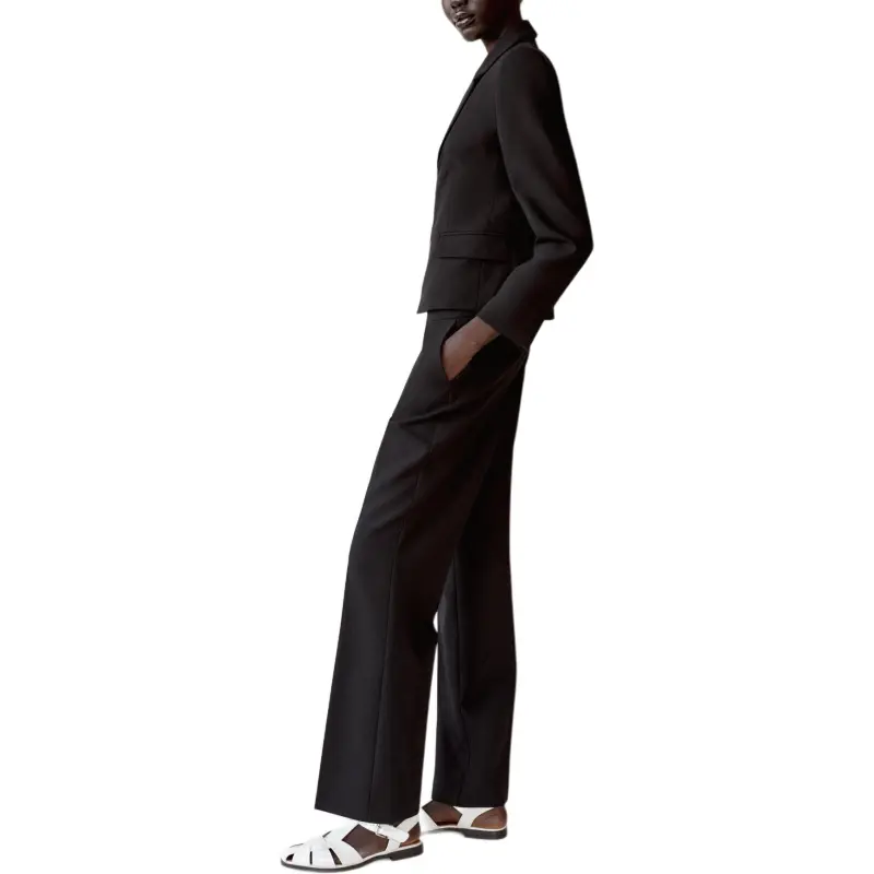 ZARA Casual Pants Women's Black-3