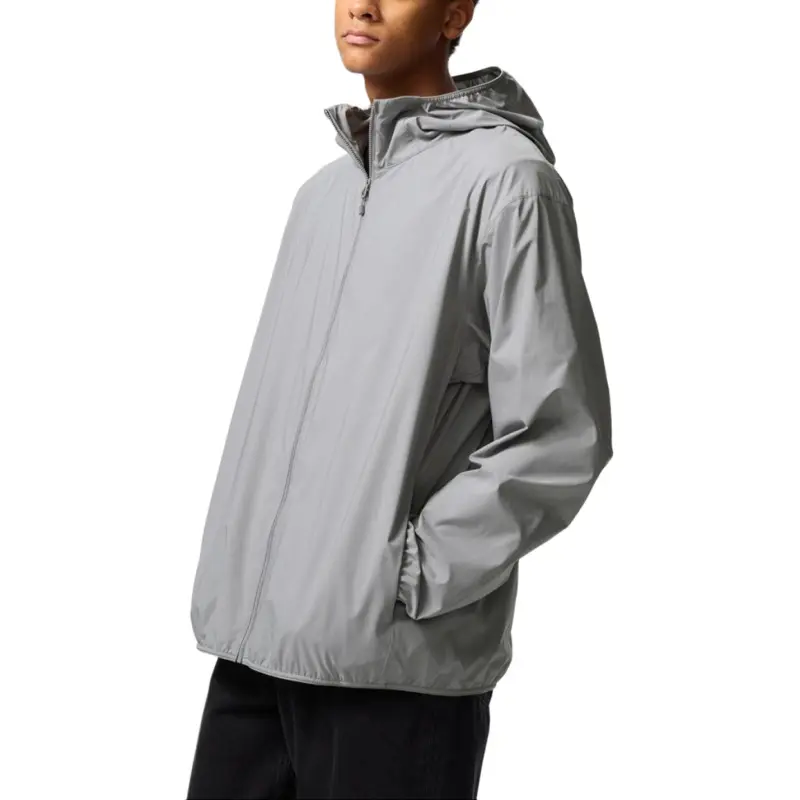 UNIQLO UV Protection Water-Resistant Sun Protection Clothing Men's Gray-1