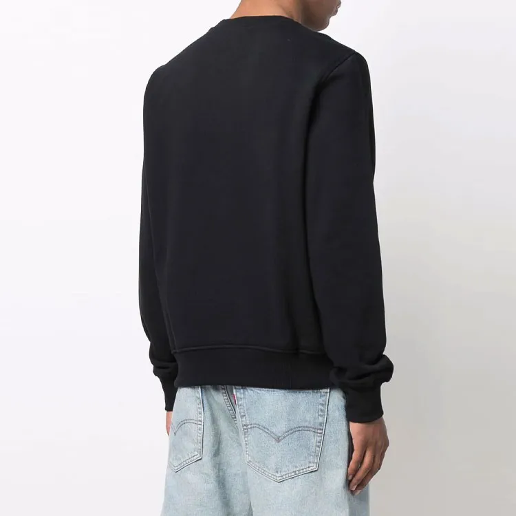 DIESEL Sweatshirts Men Black-3