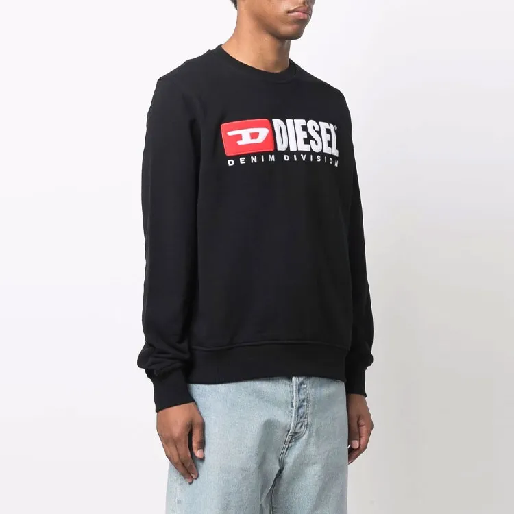 DIESEL Sweatshirts Men Black-2