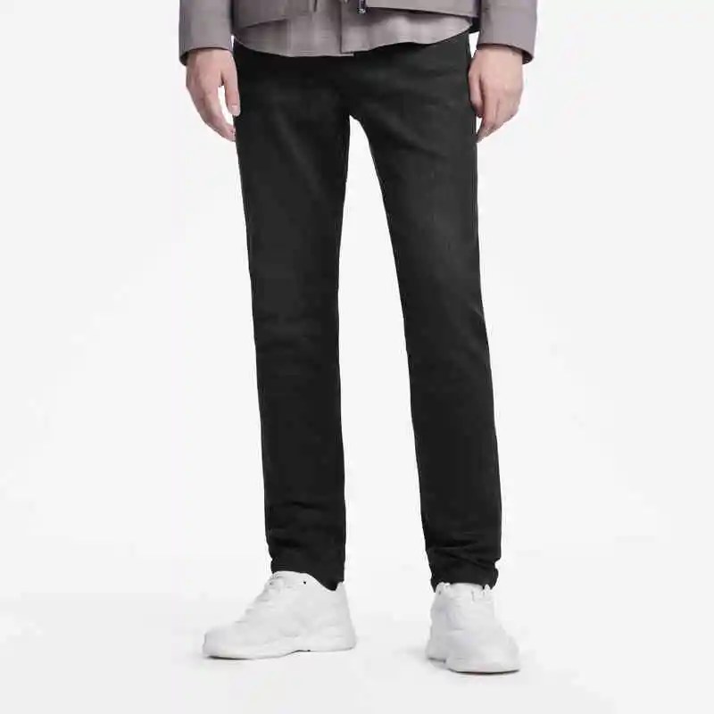 K BOXING Jeans Men Black-2