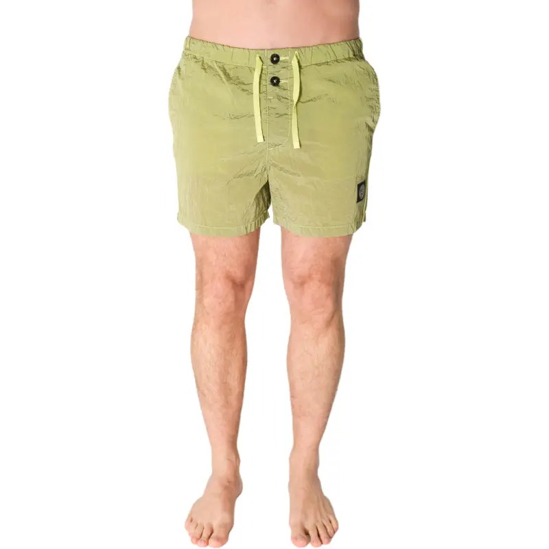 STONE ISLAND Compass Patch Swim Shorts-5