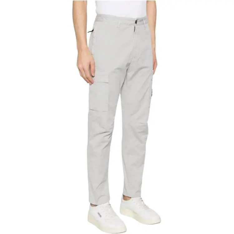STONE ISLAND Twill Cargo Trousers-1