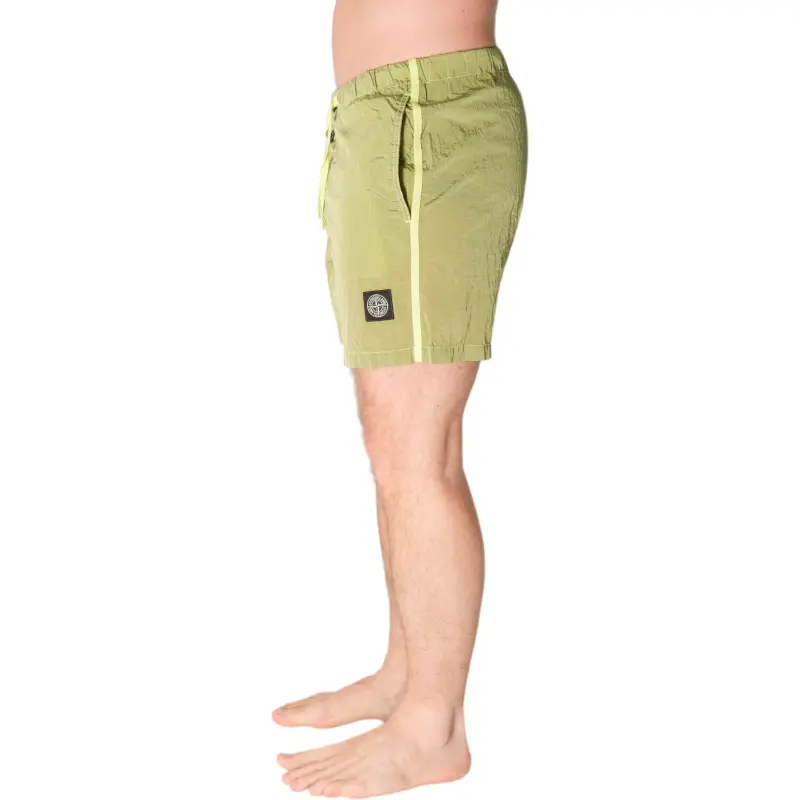 STONE ISLAND Compass Patch Swim Shorts-4