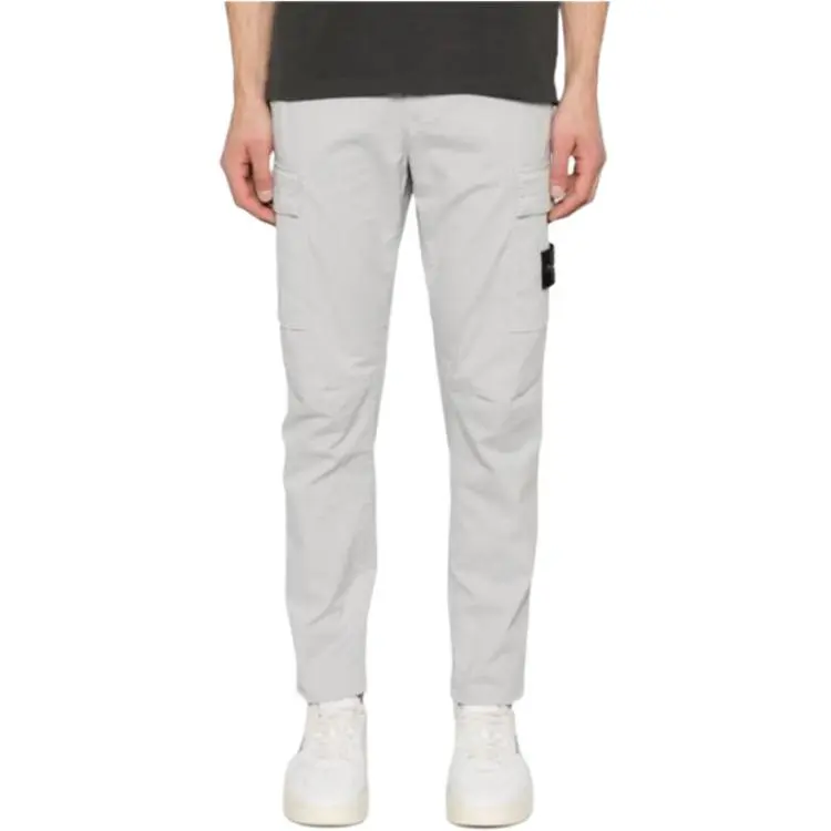 STONE ISLAND Twill Cargo Trousers-2