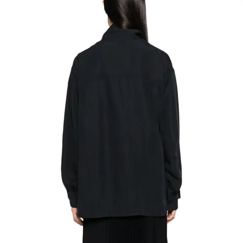 Lemaire Neck tie Button up Shirt-2