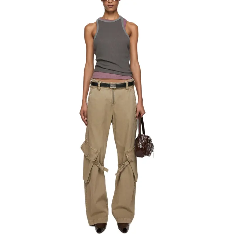 Acne Studios Strap detail Cargo Trousers-3