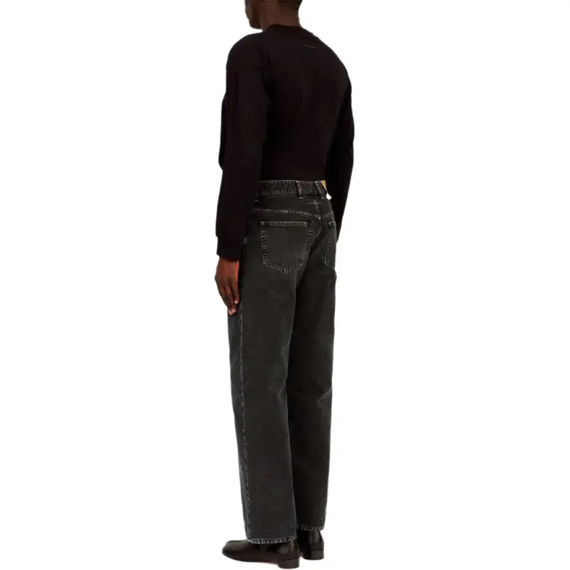 MM6 Maison Margiela Washed Straight Jeans-1
