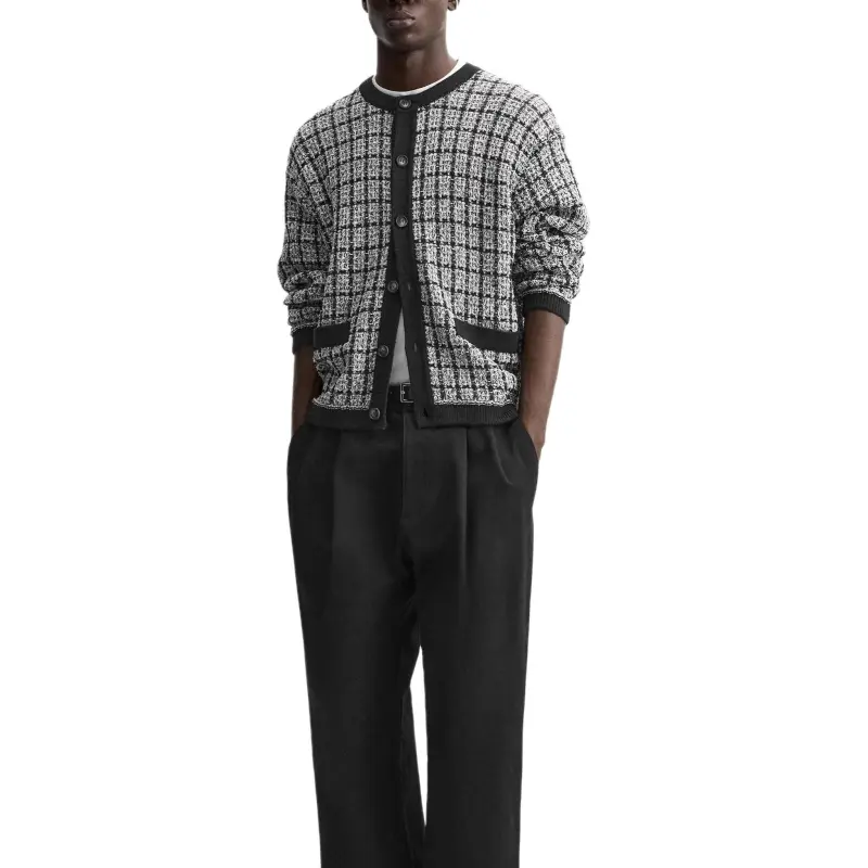 ZARA Knitwear Men Black-3