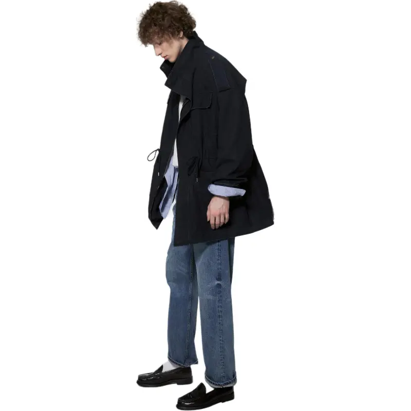 ULD Trench Coats Unisex-5