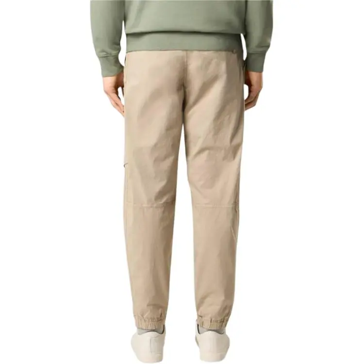 STONE ISLAND Logo Patch Tapered-Leg Trousers-3