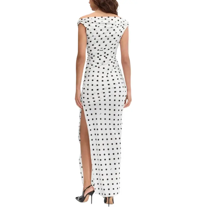 Jacquemus The Rita Polka Dot Printed Dress-1