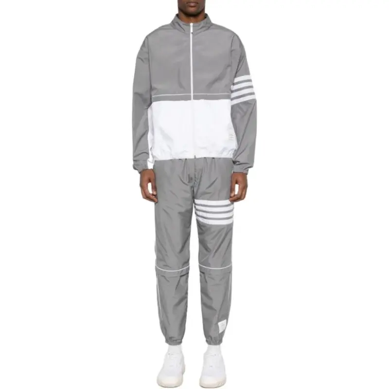 THOM BROWNE 4 Bar Stripe Detailed Track Trousers-3