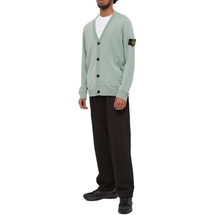 STONE ISLAND Knitwear Men's Gray Green-3