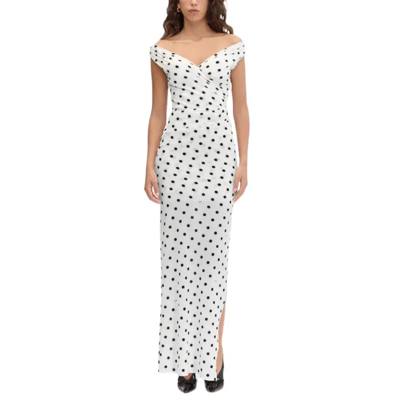 Jacquemus The Rita Polka Dot Printed Dress-3