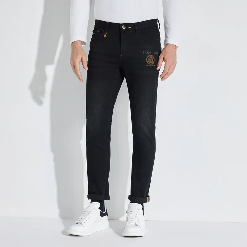 Raidy Boer Jeans Men Black-3