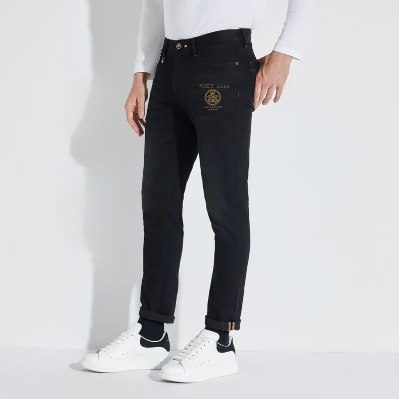 Raidy Boer Jeans Men Black-4