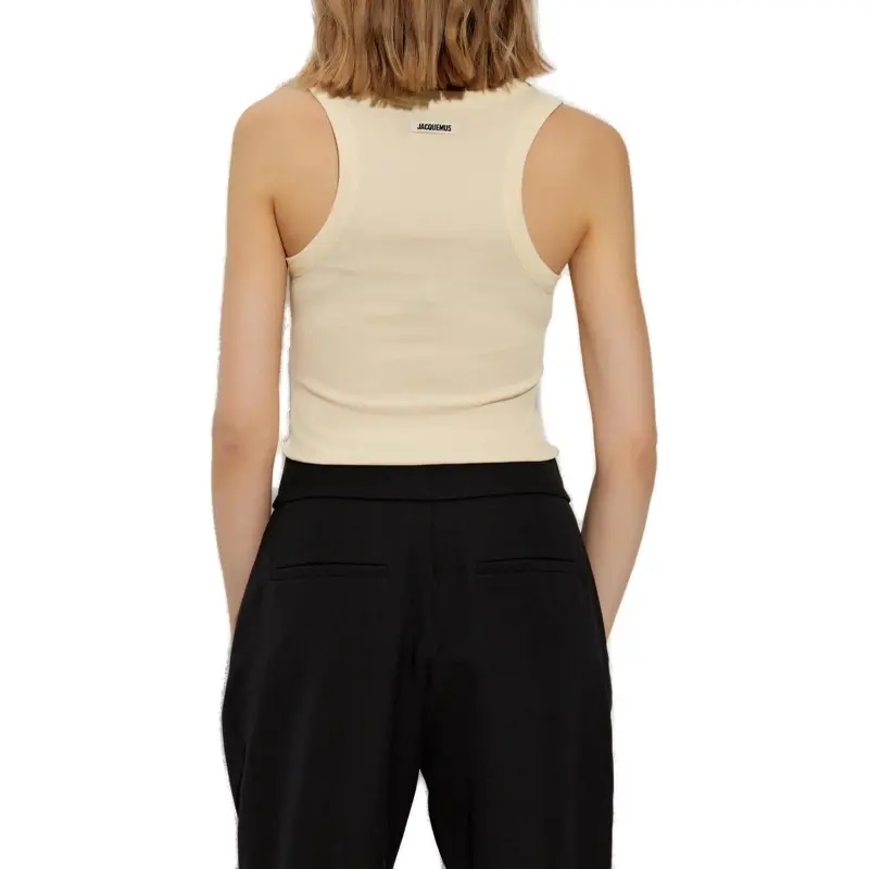 Jacquemus Ribbed Sleeveless Bodysuit-2