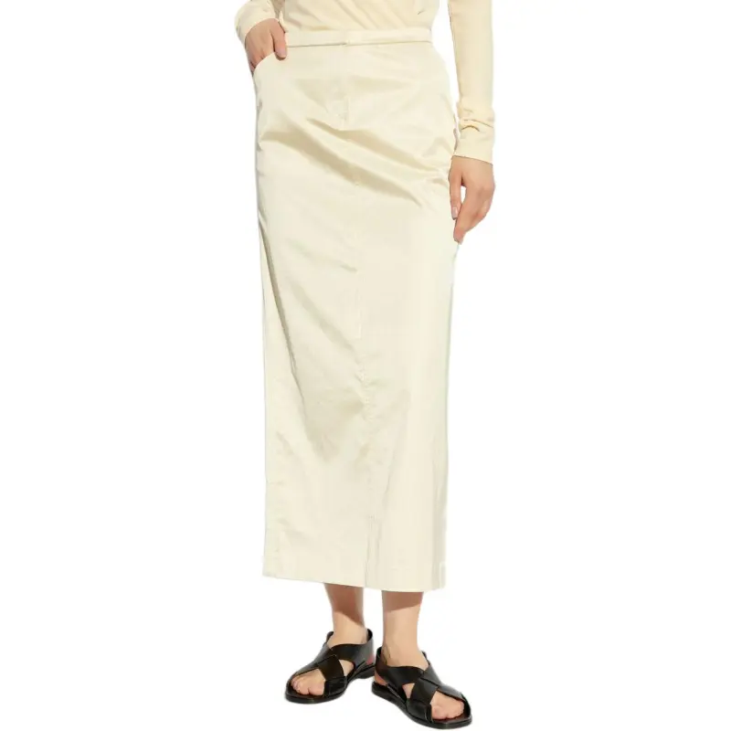 TOTEME Straight Midi Skirt-1