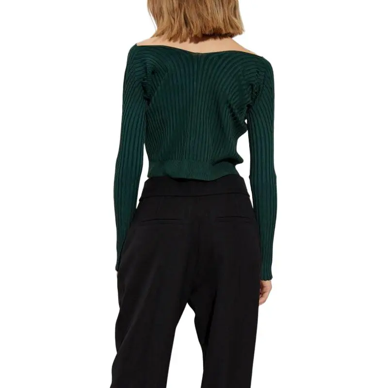 Jacquemus Logo Plaque Knitted Cardigan-2