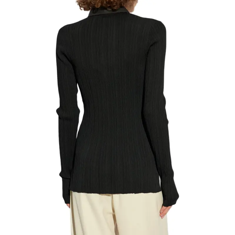 TOTEME Knitted Polo Top-3